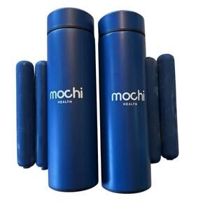 Mochi Health Insulated Metal TSA Approved 4 Ice Packs Travel Container Thermos